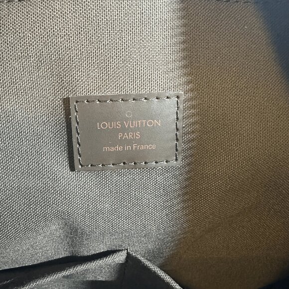 Damier Eole 60 2-Wheel Boston Bag Carry Bag Travel Bag Brown - Picture 12 of 14